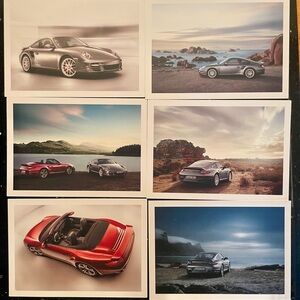 PORSCHE 911 TURBO POST CARDS